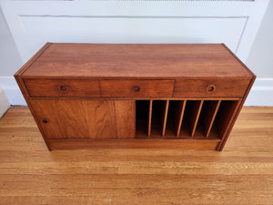 Expanding Teak Entertainment Unit