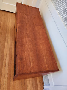 Expanding Teak Entertainment Unit