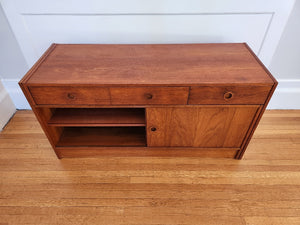 Expanding Teak Entertainment Unit