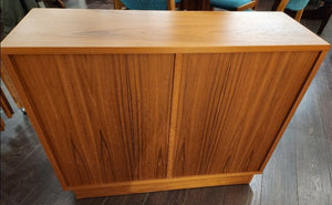Finished reverse side of teak shelving- Cook Street Vintage
