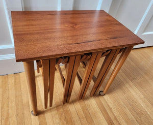 Mid-Century Nesting Table Set - Cook Street Vintage