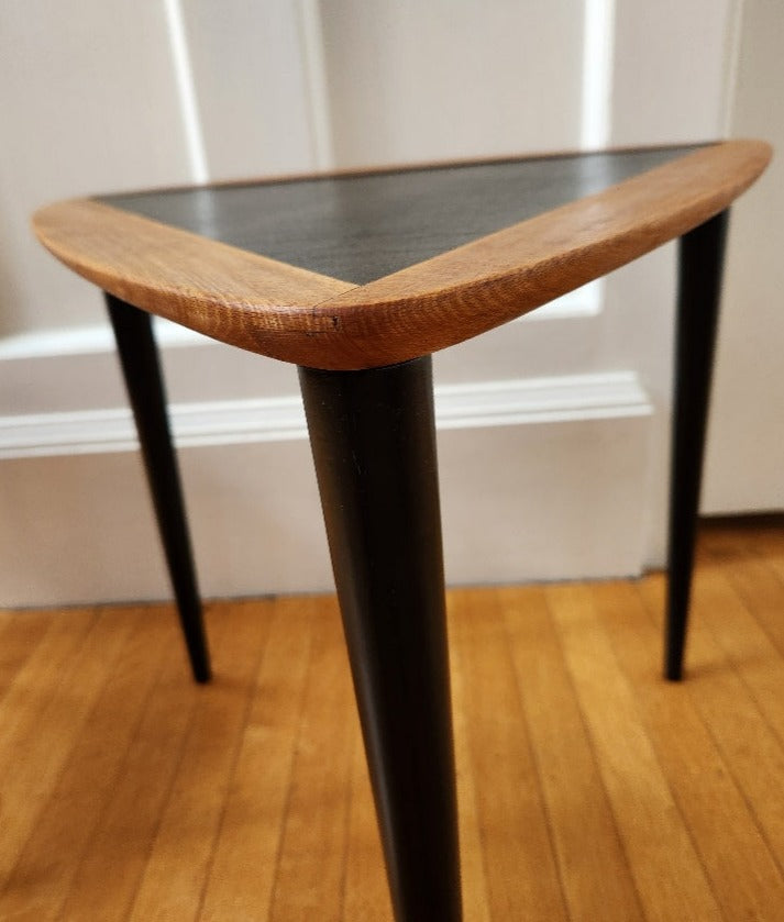 Set of 3 Triangular Nesting Tables by Arthur Umanoff