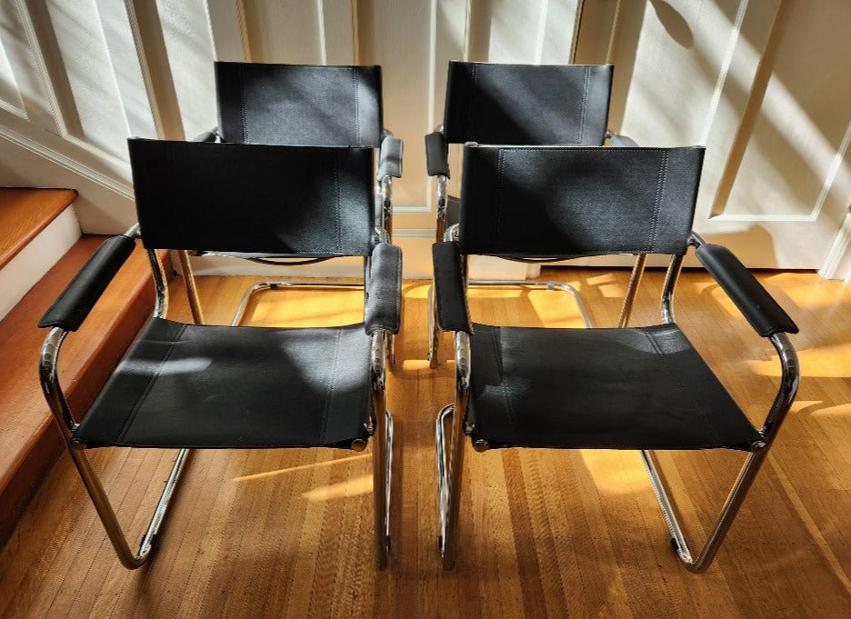 Mart Stam S34 style MCM Chairs - Cook Street Vintage