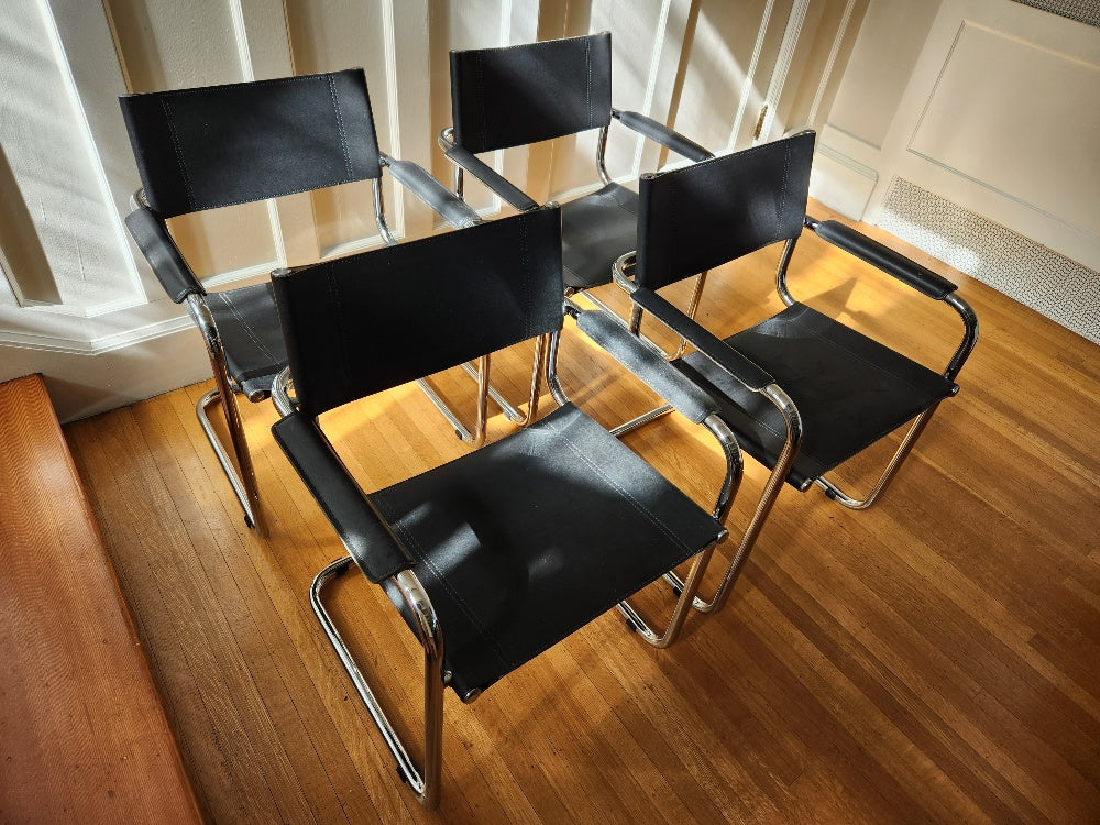 Mart Stam S34 style Chairs - Cook Street Vintage