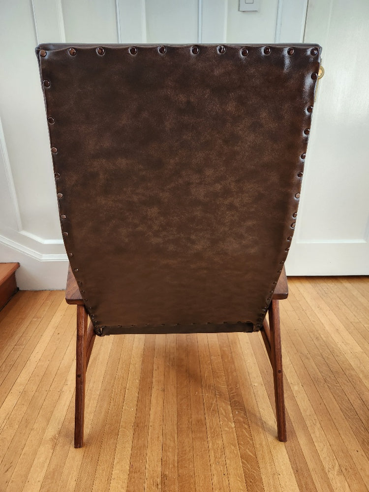 MCM Walnut Lounge Chair
