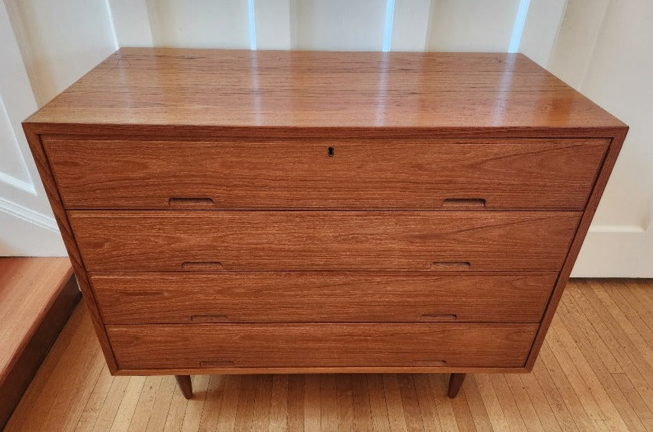 4 Drawer Teak Dresser / Sideboard - Cook Street Vintage