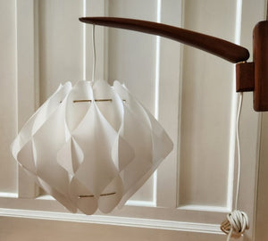 Wall Lamp with Zicoli Shade - Cook Street Vintage