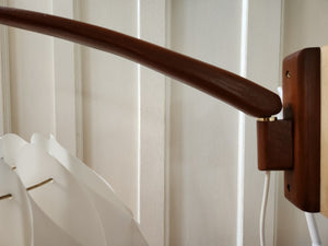 Wall Lamp with Zicoli Shade - Cook Street Vintage