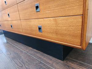 Teak 9 Drawer Dresser