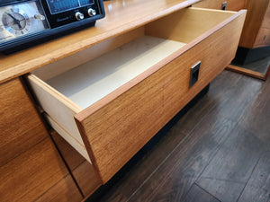 Teak 9 Drawer Dresser