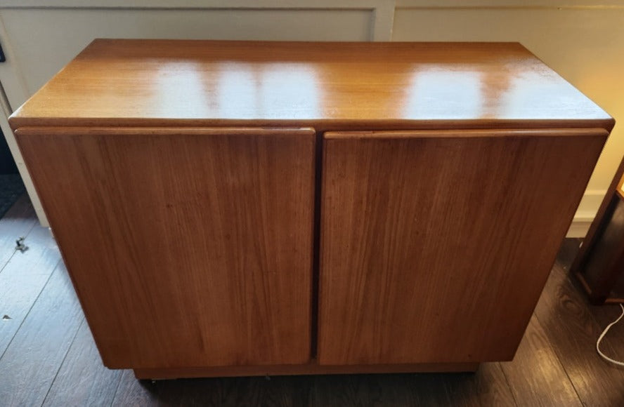 Mobican Teak 2 Door Cabinet - Cook Street Vintage