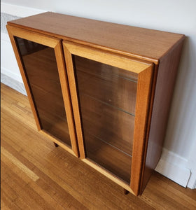Mobican Glass Door Display Cabinet - Cook Street Vintage