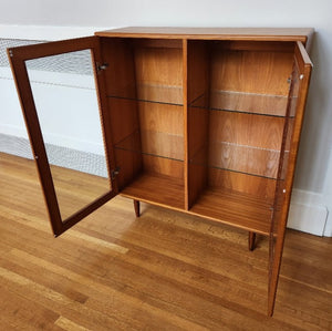 Mobican Glass Door Display Cabinet - Cook Street Vintage