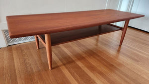 Teak MCM Coffee Table - Cook Street Vintage