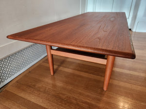 Teak MCM Coffee Table - Cook Street Vintage