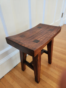 Vintage Japanese Style Wood Stool