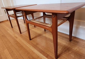 Pair of Trioh MCM End Tables - Cook Street Vintage