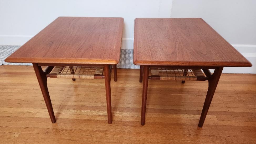 Pair of Trioh MCM End Tables - Cook Street Vintage