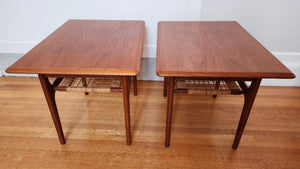 Pair of Trioh MCM End Tables - Cook Street Vintage