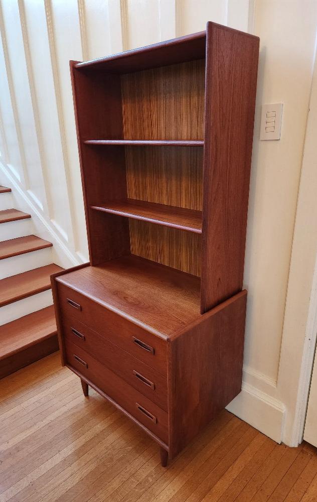 Teak Shelves and Drawers - Cook Street Vintage