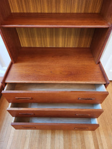 Teak Shelves and Drawers - Cook Street Vintage