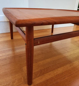 Grete Jalk Teak Coffee Table - Cook Street Vintage 