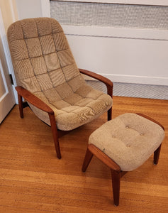MCM Huber Scoop Lounge Chair - Cook Street Vintage