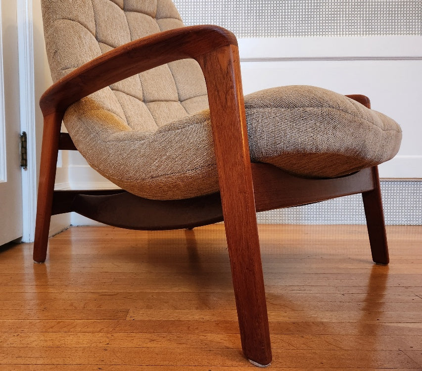 Canadian made MCM Huber Lounge or Scoop Chair - Cook Street Vintage