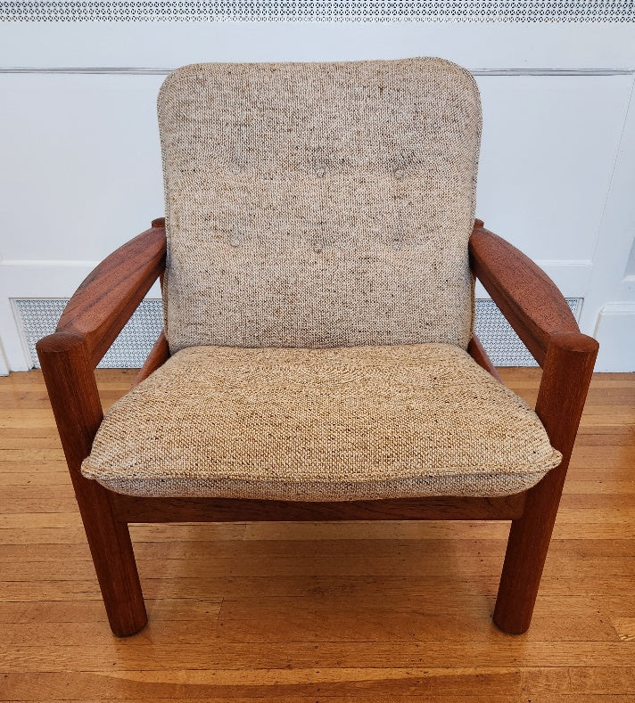 Domino Mobler Teak Lounge Chair - Cook Street Vintage