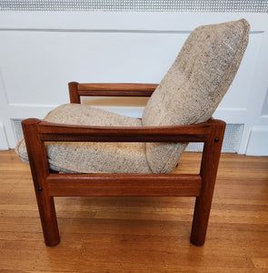 Domino Mobler Teak Lounge Chair - Cook Street Vintage