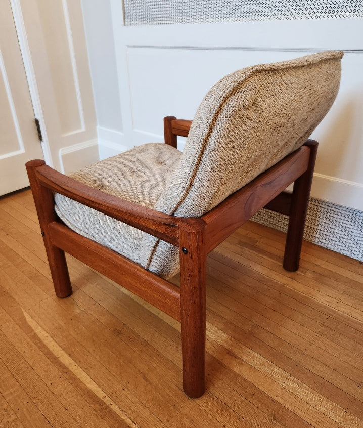Domino Mobler Teak Lounge Chair - Cook Street Vintage