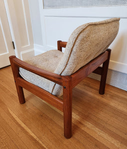 Domino Mobler Teak Lounge Chair - Cook Street Vintage