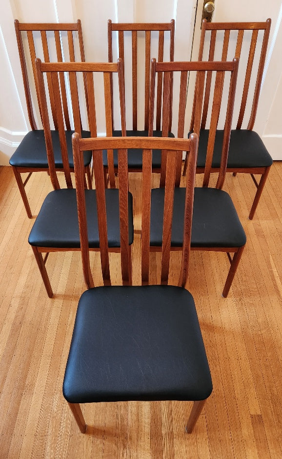 Spøttrup Teak Dining Chairs - Cook Street Vintage