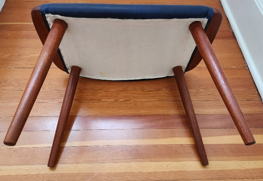 Teak Foot Stool - Cook Street Vintage