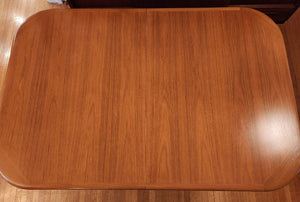 Vintage Teak Dining Table with 2 Leaves