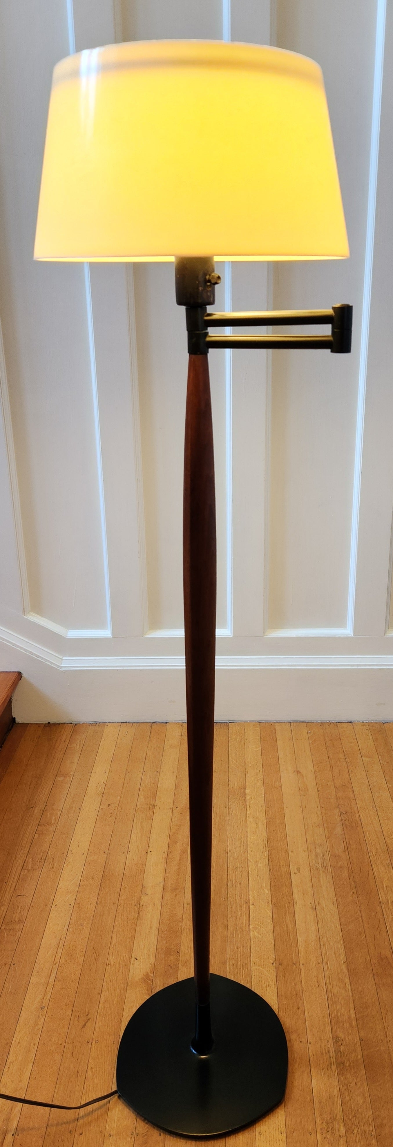 MCM Teak Floor Lamp - Cook Street Vintage