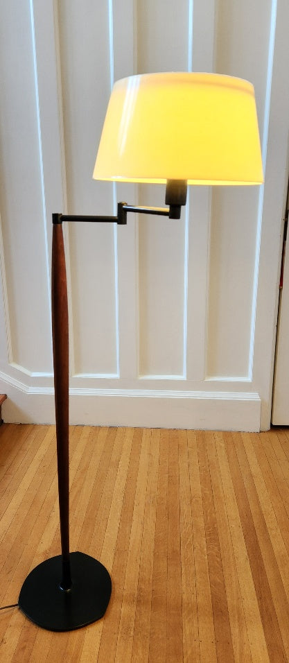 MCM Teak Floor Lamp - Cook Street Vintage