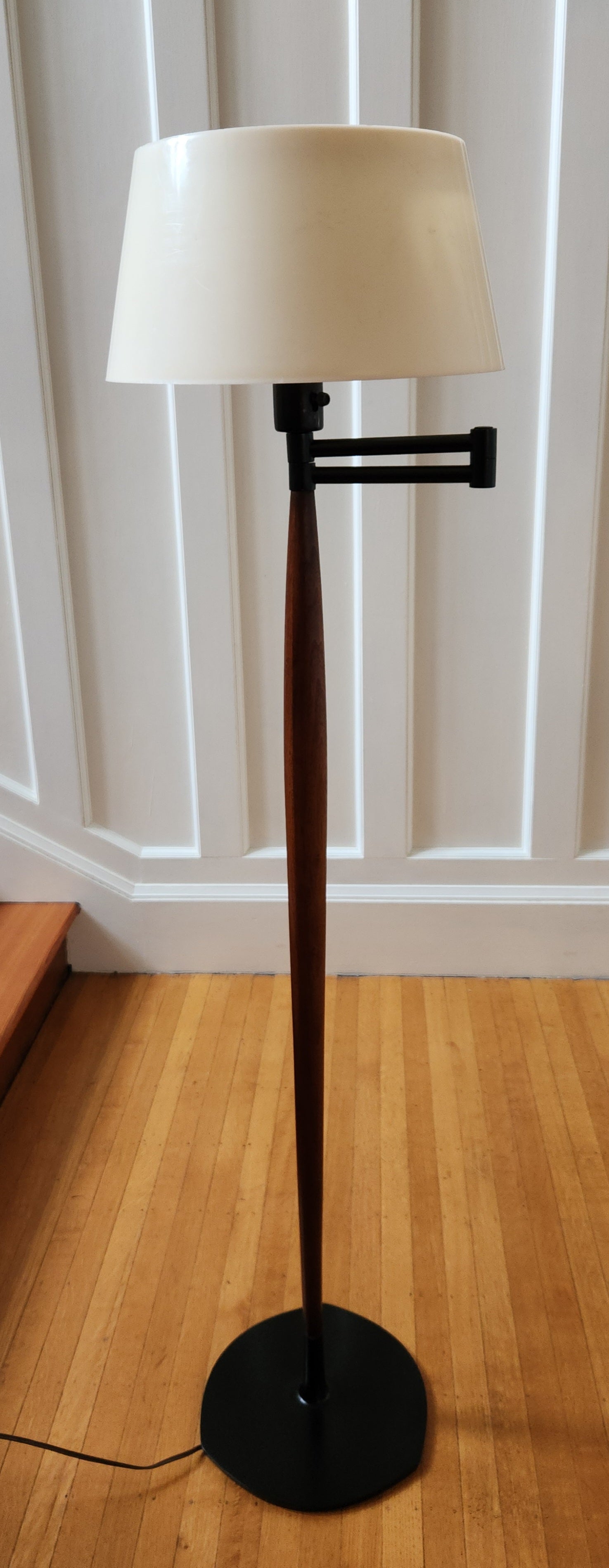 MCM Teak Floor Lamp - Cook Street Vintage