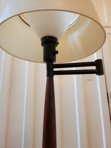 MCM Teak Floor Lamp - Cook Street Vintage