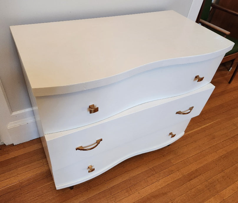 Curved Front Dresser - Cook Street Vintage