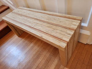 Laminated Ply Bench - Cook Street Vintage