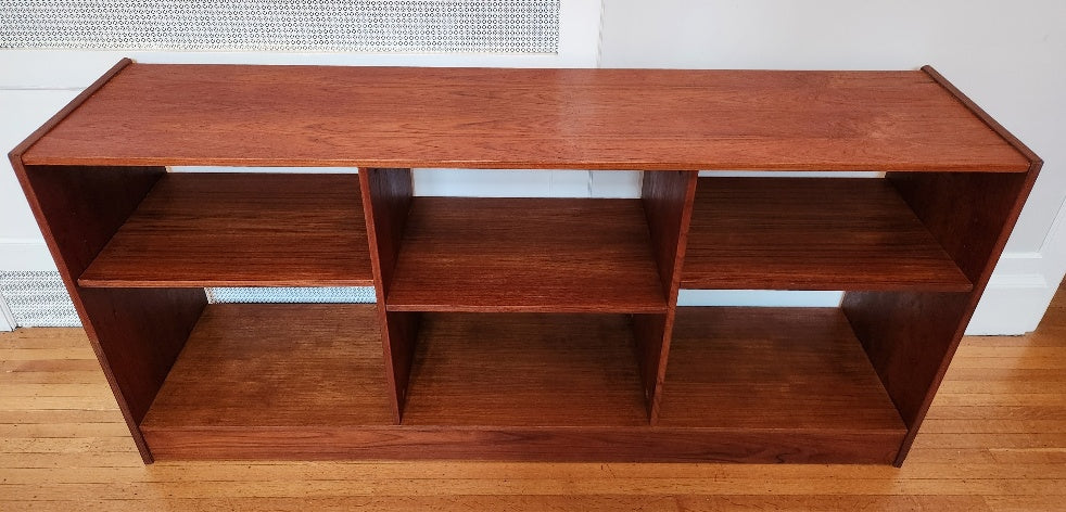 Teak Horizontal Shelves - Cook Street Vintage