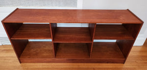 Teak Horizontal Shelves - Cook Street Vintage