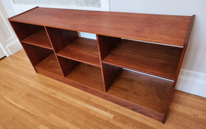 Teak Horizontal Shelves - Cook Street Vintage