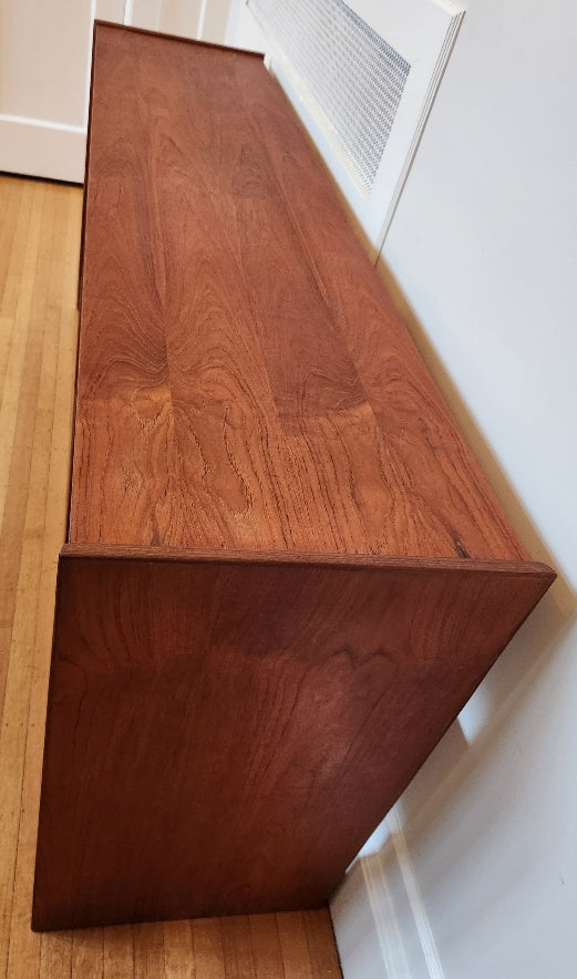 Teak Horizontal Shelves - Cook Street Vintage