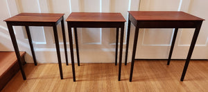 Mahogany Nesting Tables - Cook Street Vintage