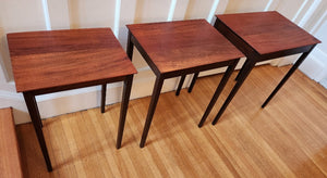 Mahogany Nesting Tables - Cook Street Vintage