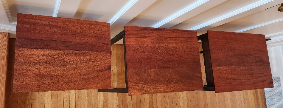 Mahogany Nesting Tables - Cook Street Vintage
