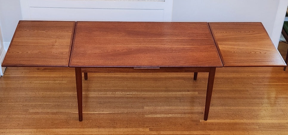 Large Extending Leaf Danish Table