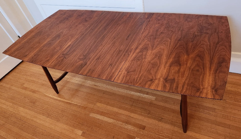 Vintage Walnut Dining Table - Cook Street Vintage